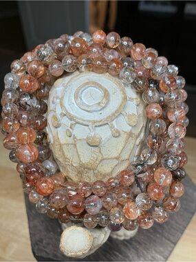 Red Rutilated Quartz Triple 5mm